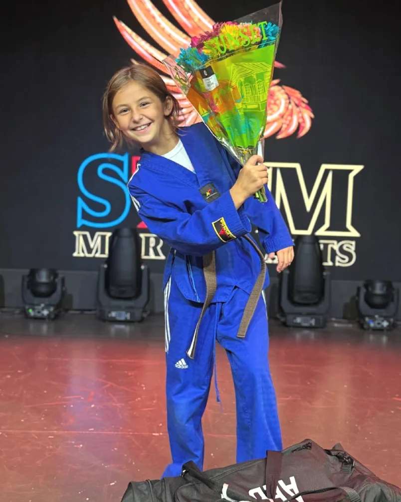 🌟 STUDENT SPOTLIGHT: Anderson! 🥋💛