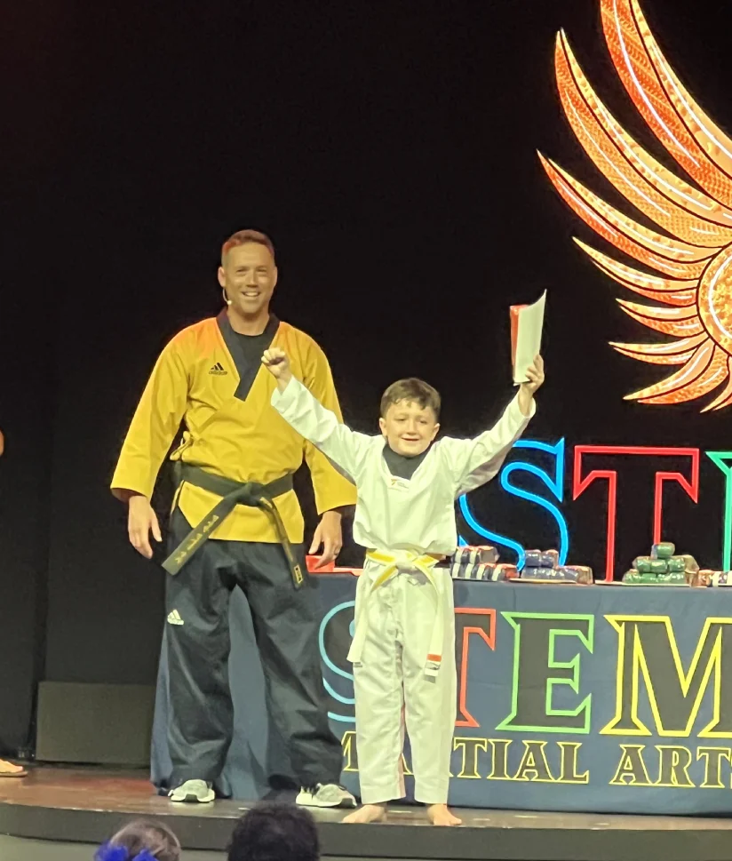 Children practicing martial arts in Lakewood Ranch, developing lifelong discipline, focus, and self-respect.